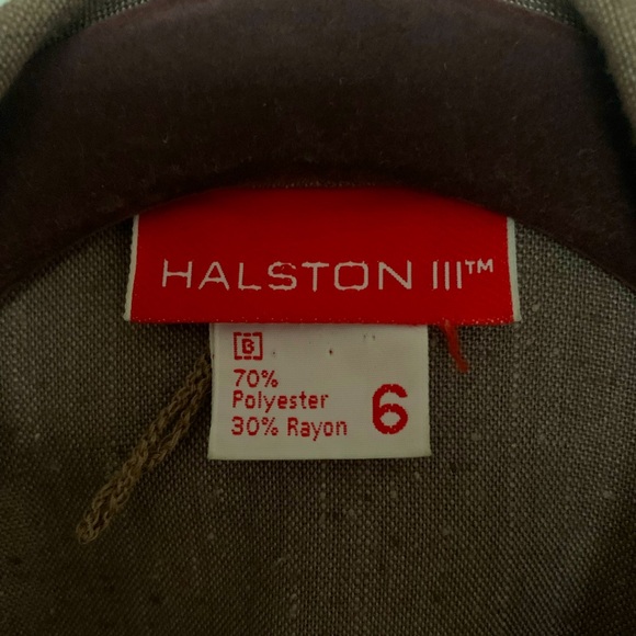 Vintage 80s Halston trench coat - Picture 4 of 4